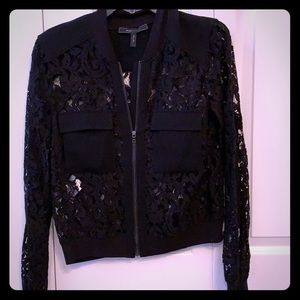 BCBAXAZRIA lace bomber